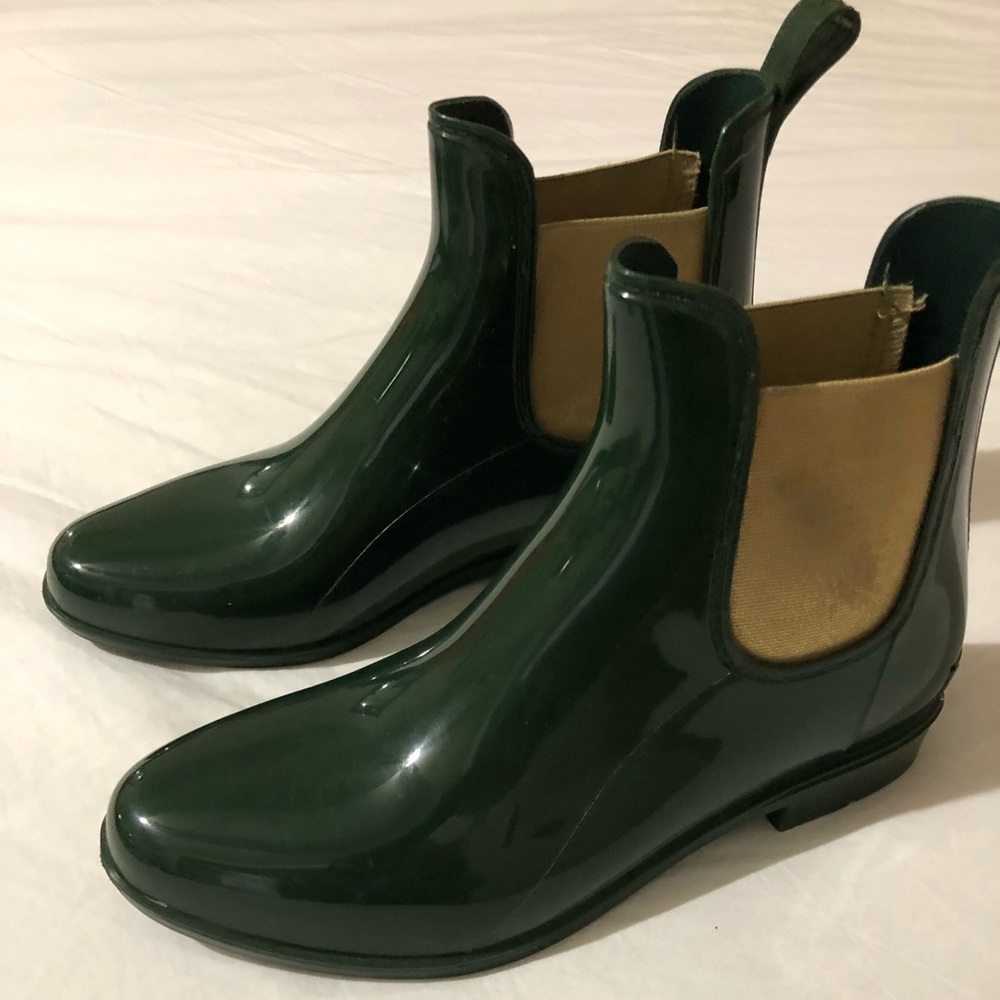Ralph Lauren Green tally rain boots